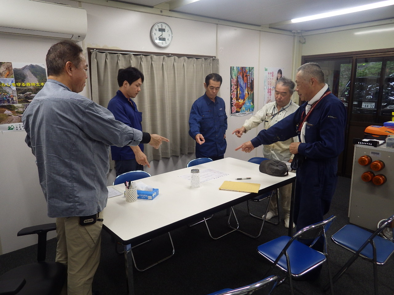 安全朝礼・KY活動